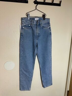 & Other Stories light blue wash jeans relax mom fit size 27